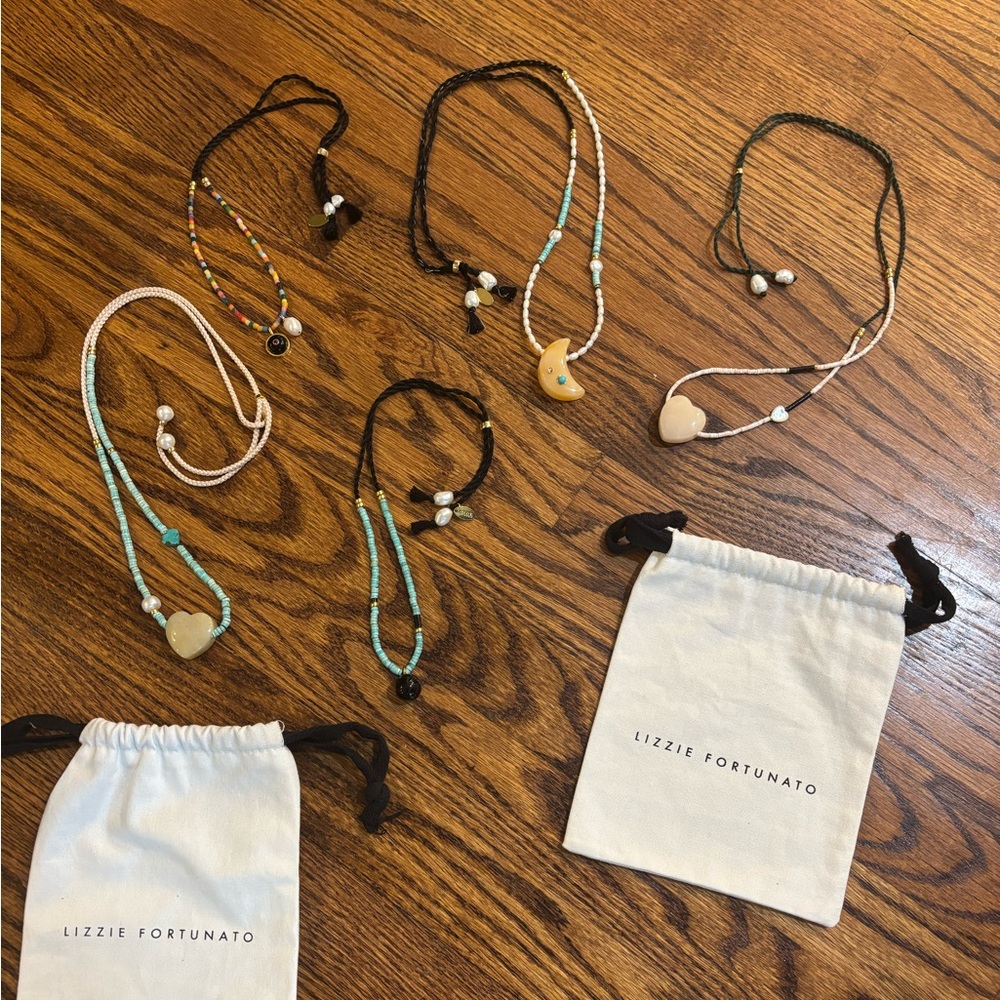 Necklaces by Lizzie Fortunato